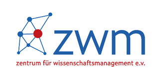 Abbildung des Logo des Zentrums für Wissenschaftsmanagement e.V. (ZWM)